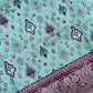 Sea Green Color Saree With Designer Zari Work In Apache Jucntion
