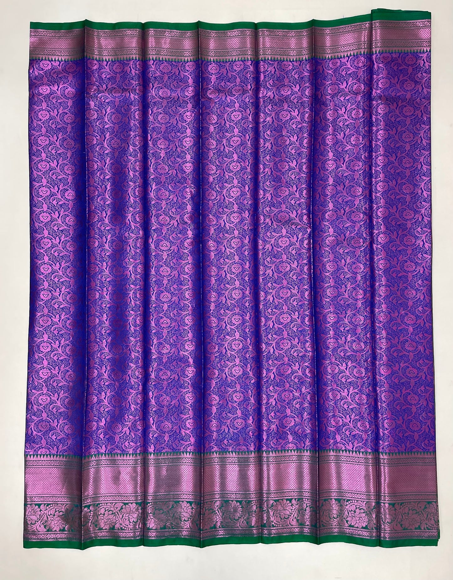 Blue color Art Silk Saree With Zari Work In Chandler