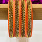 Appealing Orange Color Metal Bangles In Tempe