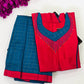 Charming Pink And Blue Art Silk Langa Set For Kids Near Me