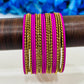 Pretty Violet Color Metal Bangles In Yuma