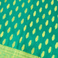 Lovely Green Color Georgette Saree With Butta Motifs In Tempe