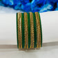 Green Color Unique Design Metal Bangles Near Me