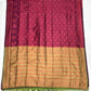 Beautiful Purple Colored Soft Silk Saree In Paradise Valley