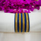 Blue Color Smooth Finishing Metal Bangles Near Me