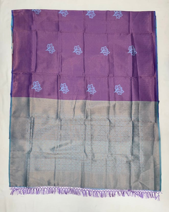 Wonderful Purple Color  Art Silk Saree For Women In USA