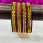 Maroon Color Smooth Finishing Metal Bangles Near Me