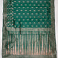 Alluring Green Color Silk Cotton Saree For Women In USA