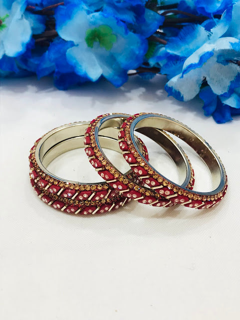 Beautiful Maroon Colored Bangles Near Me