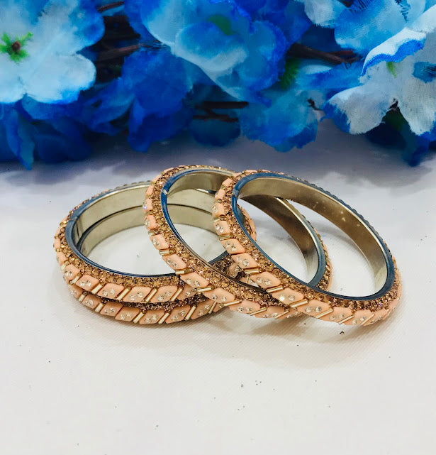 Gorgeous Peach Colored Bangles Near Me