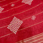 Wonderful Red Color Chiffon Silk Saree In Yuma