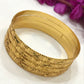 Beautiful Designer Work Gold Plated Bangles For Women