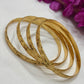 Beautiful Designer Work Gold Plated Bangles For Women