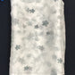 Delightful White Color Floral Designed Chiffon Saree For Women