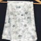 Delightful White Color Floral Designed Chiffon Saree For Women