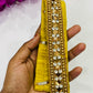 Elegant Golden Color Saree Belt Near Me