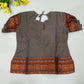 Brown And Copper Color Cotton With Langa Sets In Douglas