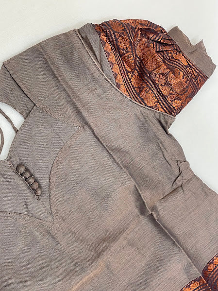 Brown And Copper Color With Langa Sets In Tempe