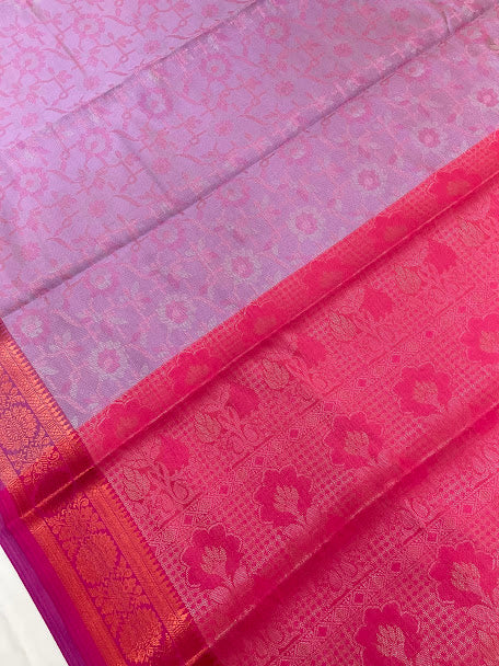Attractive Lavender Color Saree In Chandler