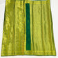 Gorgeous Green Color Georgette Designer Saree With Butta Motifs And Rich Pallu