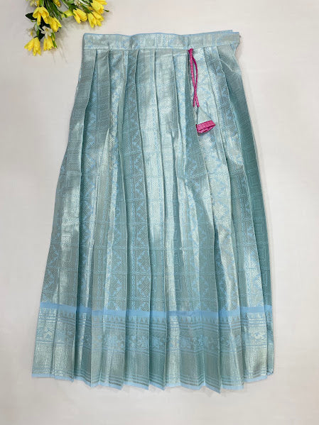 Pink And Sky Blue Color With Langa Sets In Surprise