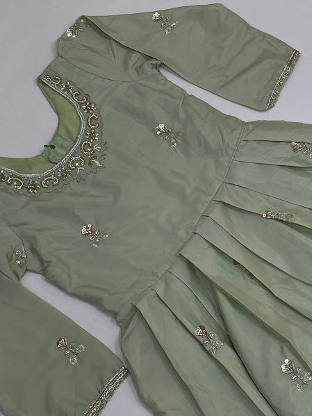 Light Green Color Sharara Suits In Arizona