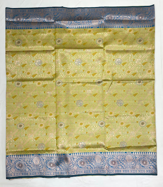 Art Silk Saree With Designer Zari Work  In Tempe