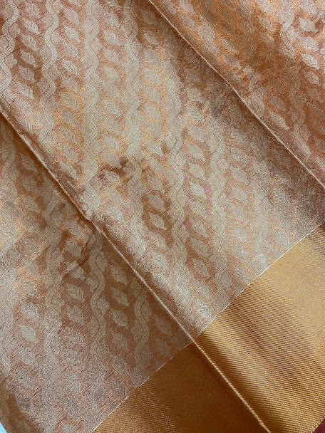 Tissue Silk Saree With Zari Work In Tempe