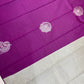 Art Silk Saree With Silver Zari Work For Women In Mesa