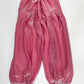 Onion Pink Color Silk Palazzo Suits With Embroidery Work In Yuma