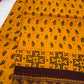  Yellow Color Pure Sungudi Cotton Saree With Zari Border