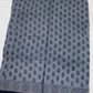 Grey Color Pure Sungudi Cotton Saree With Blue Contrast Zari Border In Phoenix 