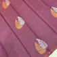 Wine Color Art Silk Saree With Gold And Silver Zari Work For Women In Yuma