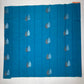 Rama Blue Color Art Silk Saree In Mesa