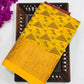 Yellow Color Cotton Saree Near Me