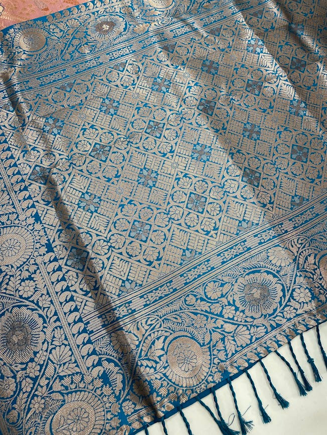 Onion Pink Color Art Silk Sari For Women In Phoenix