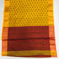 Saree With Allover Geometric Designs And Contrast Rich Pallu in USA