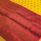 Pleasing Yellow Color Cotton Saree With Allover Geometric Designs  Near Me