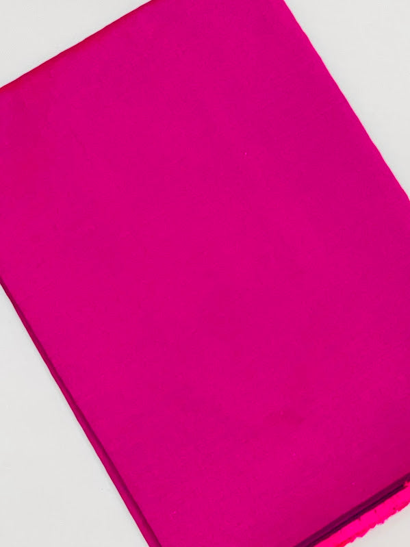 Alluring Rani Pink Color Blouse Piece Near Me