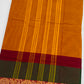 Multicolor Pure Cotton Saree With Contrast Maroon Border In Yuma