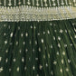 Charming Dark Green Colored Embroidery Work In Tempe