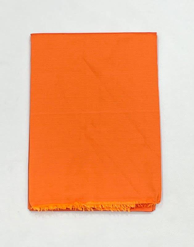 Charming Orange Color Blouse Piece For Women