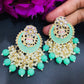 Delightful Light Green Colored Earrings Near Me