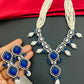 Pearl Necklace Set With Matching Earrings in USA