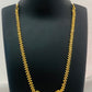 Attractive Gold Plated Green Color Stoned Long Chain With Pendant