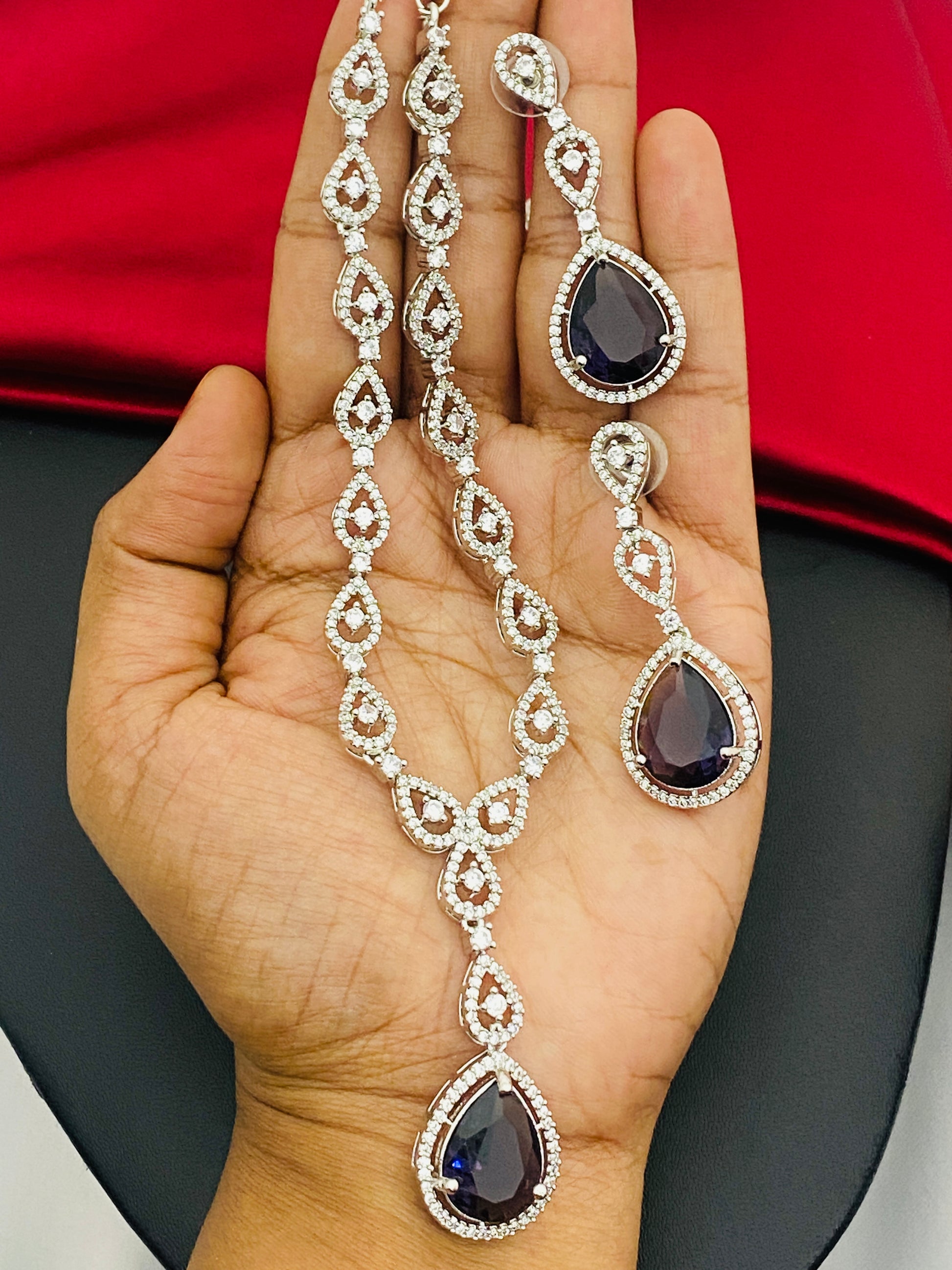 American Diamond Necklace Sets In Phoenix