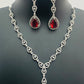  American Diamond Necklace With Earring Sets In USA