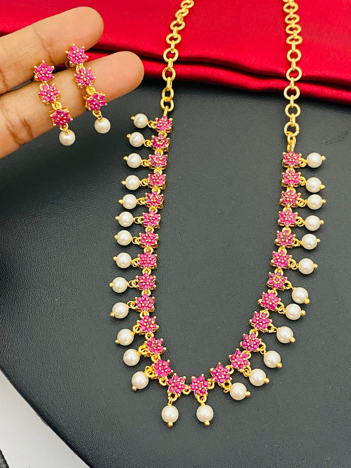 Shinning Necklace And Earrings for Women In USA