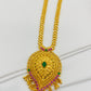 Traditional Long Chain With Beautiful Pendant In Sun City