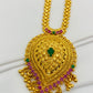 Multi Color Long Chain With Leaf Pendant In USA